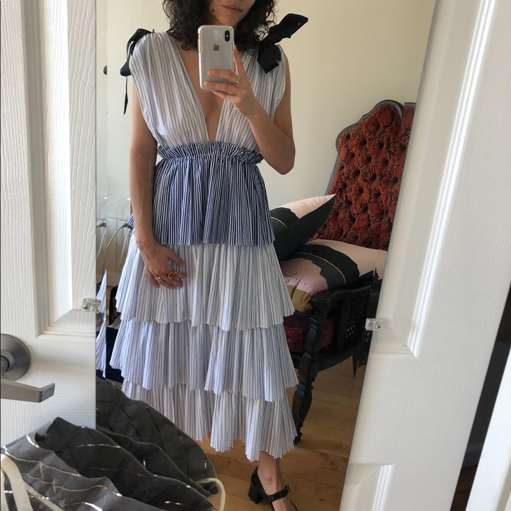 Simonett x free people layered tank dress